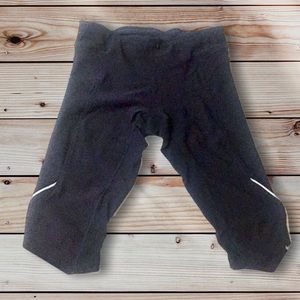 BOGO Nike FIT capri leggings reflective navy blue